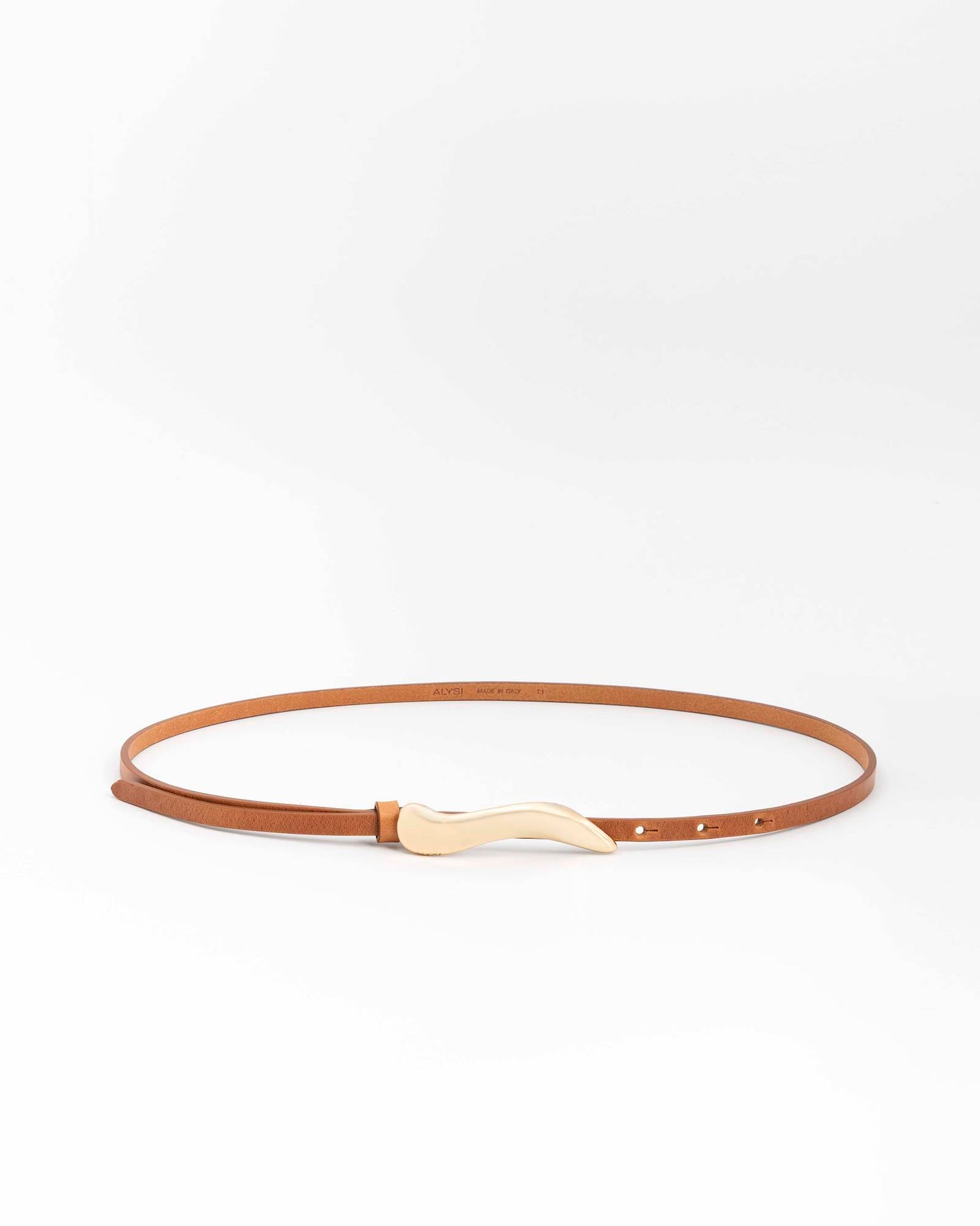 CINTURA SOTTILE IN PELLE