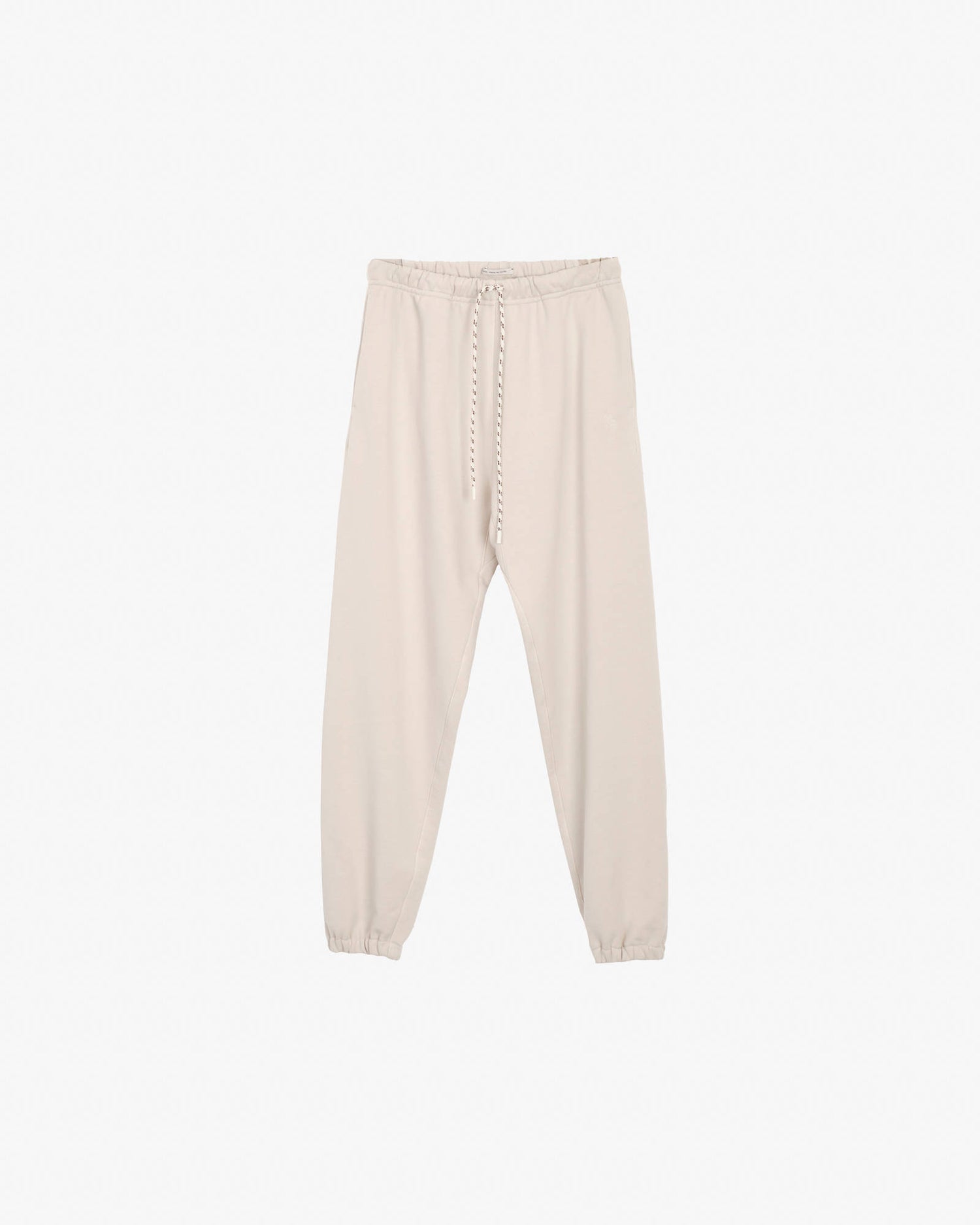 JOGGERS IN FELPA CON RICAMO Sand
