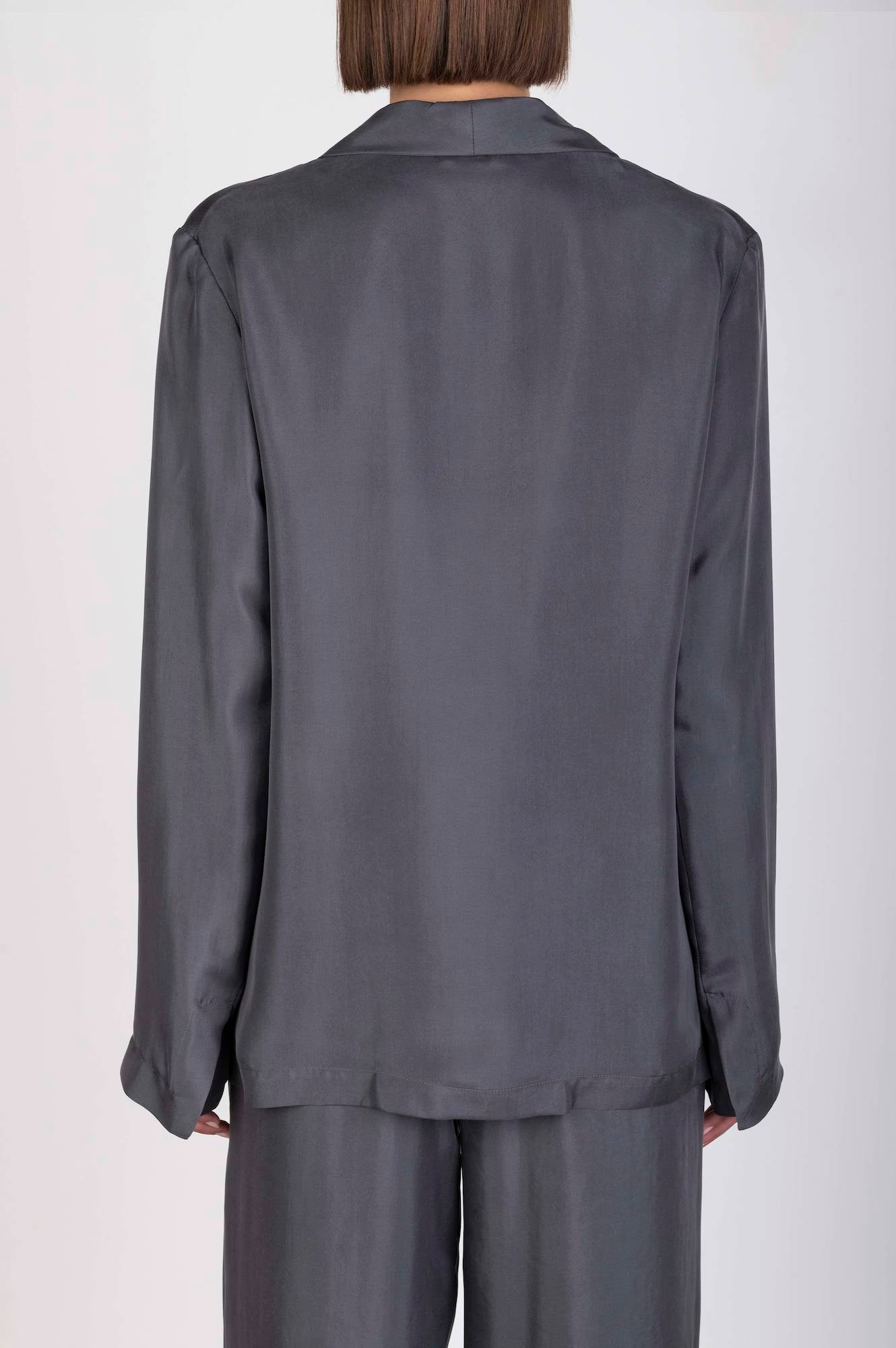 BLAZER IN SETA