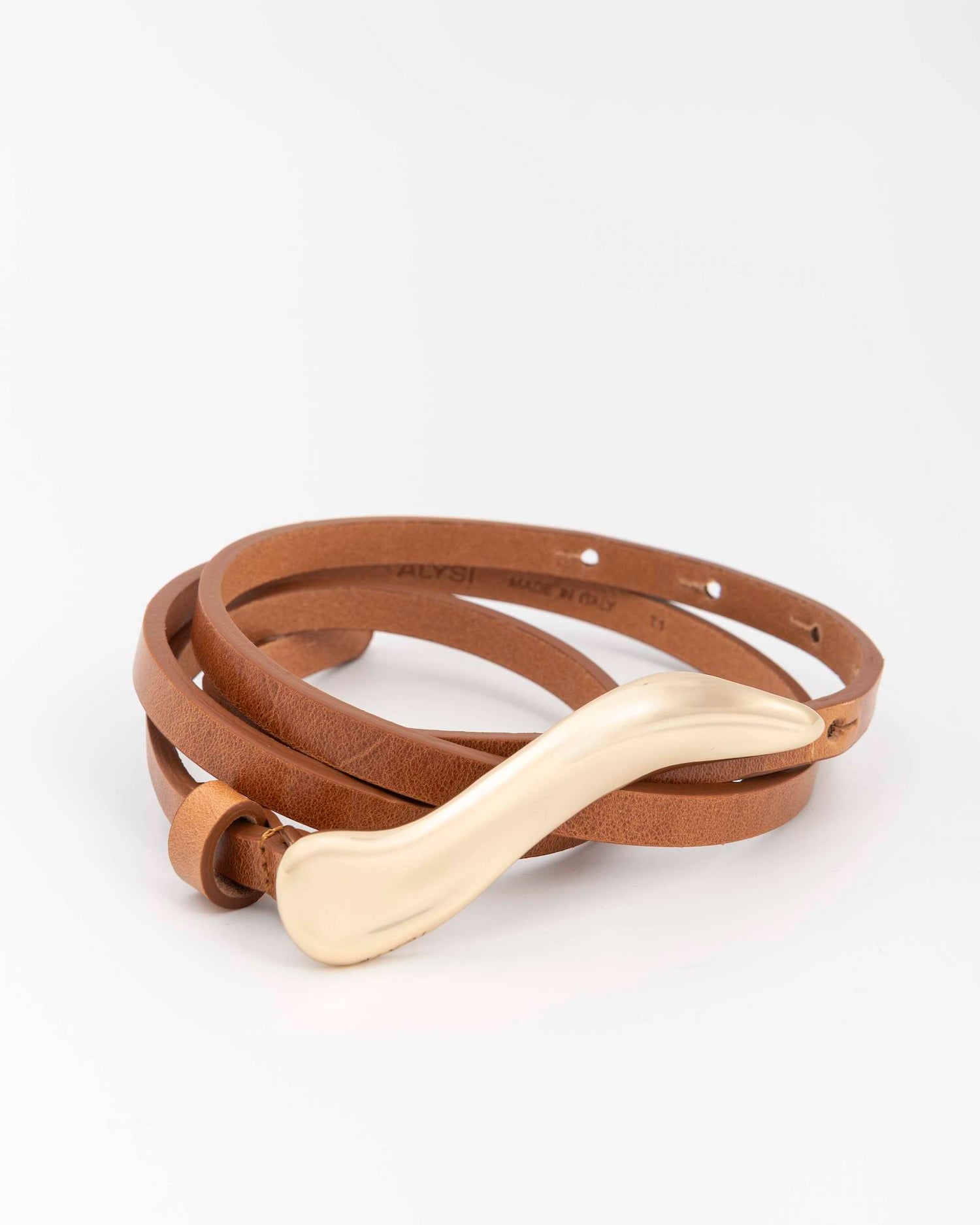 CINTURA SOTTILE IN PELLE