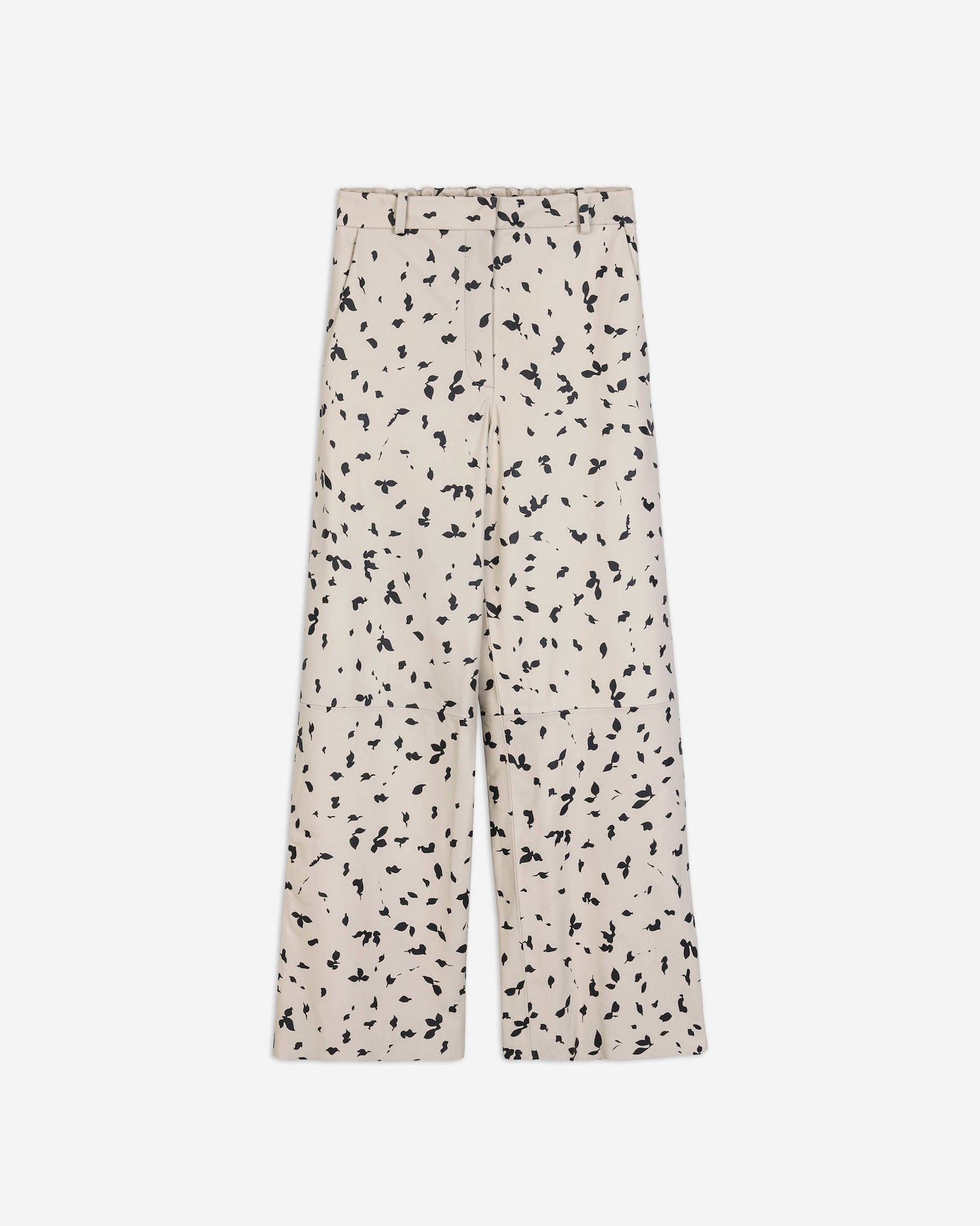 PANTALONE IN PELLE STAMPATA