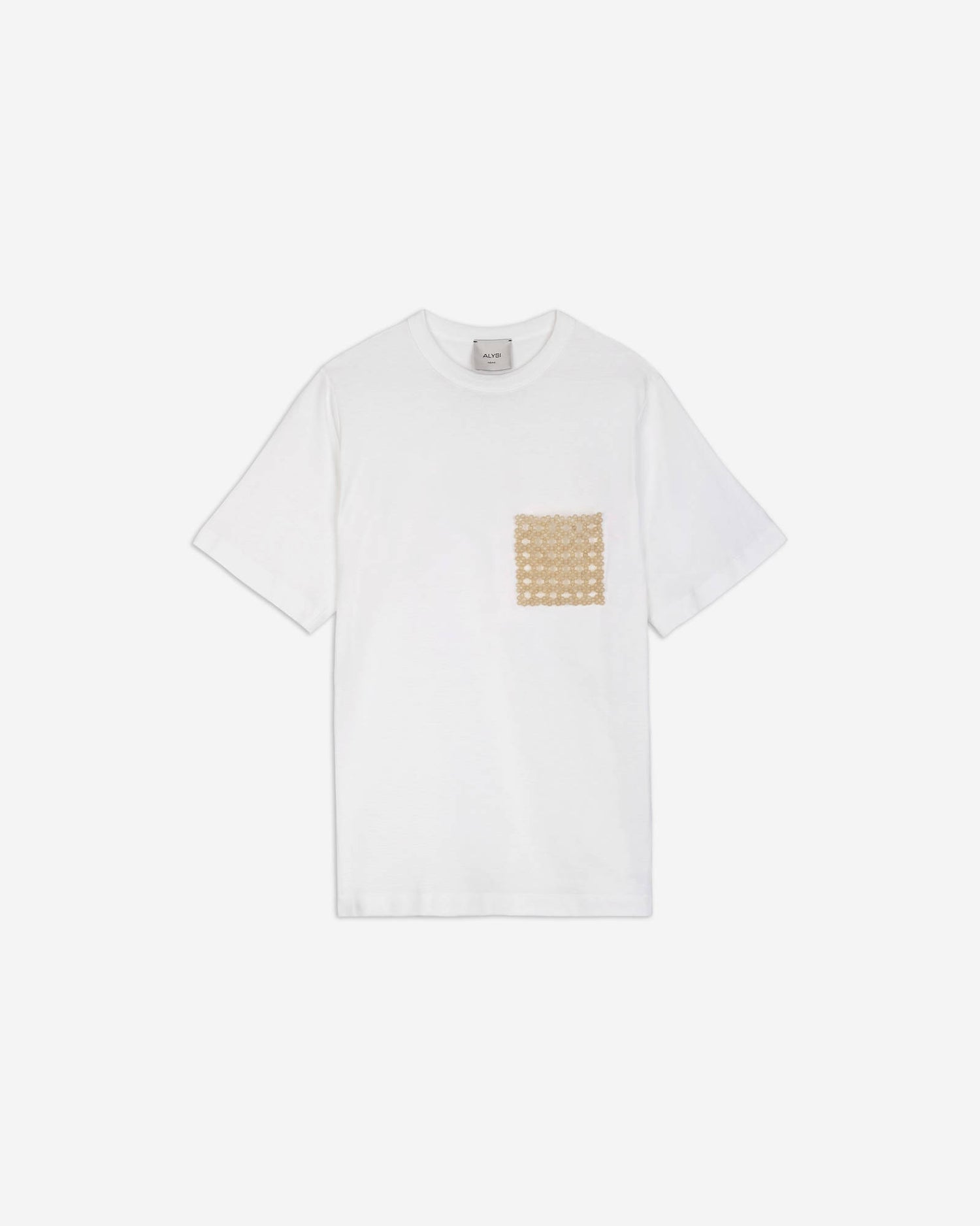 T-SHIRT OVERSIZE RICAMO