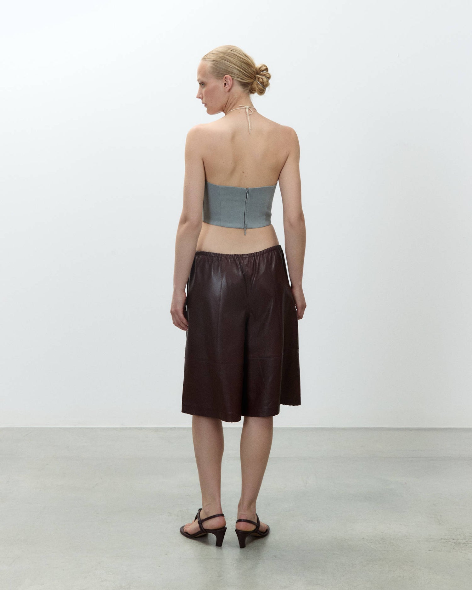 TOP BUSTIER IN LINO