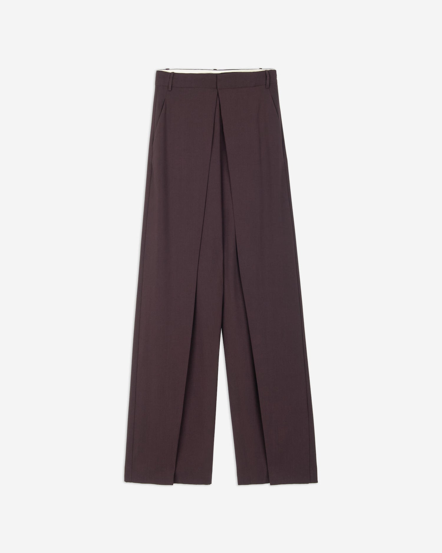 PANTALONE IN LANA STRETCH