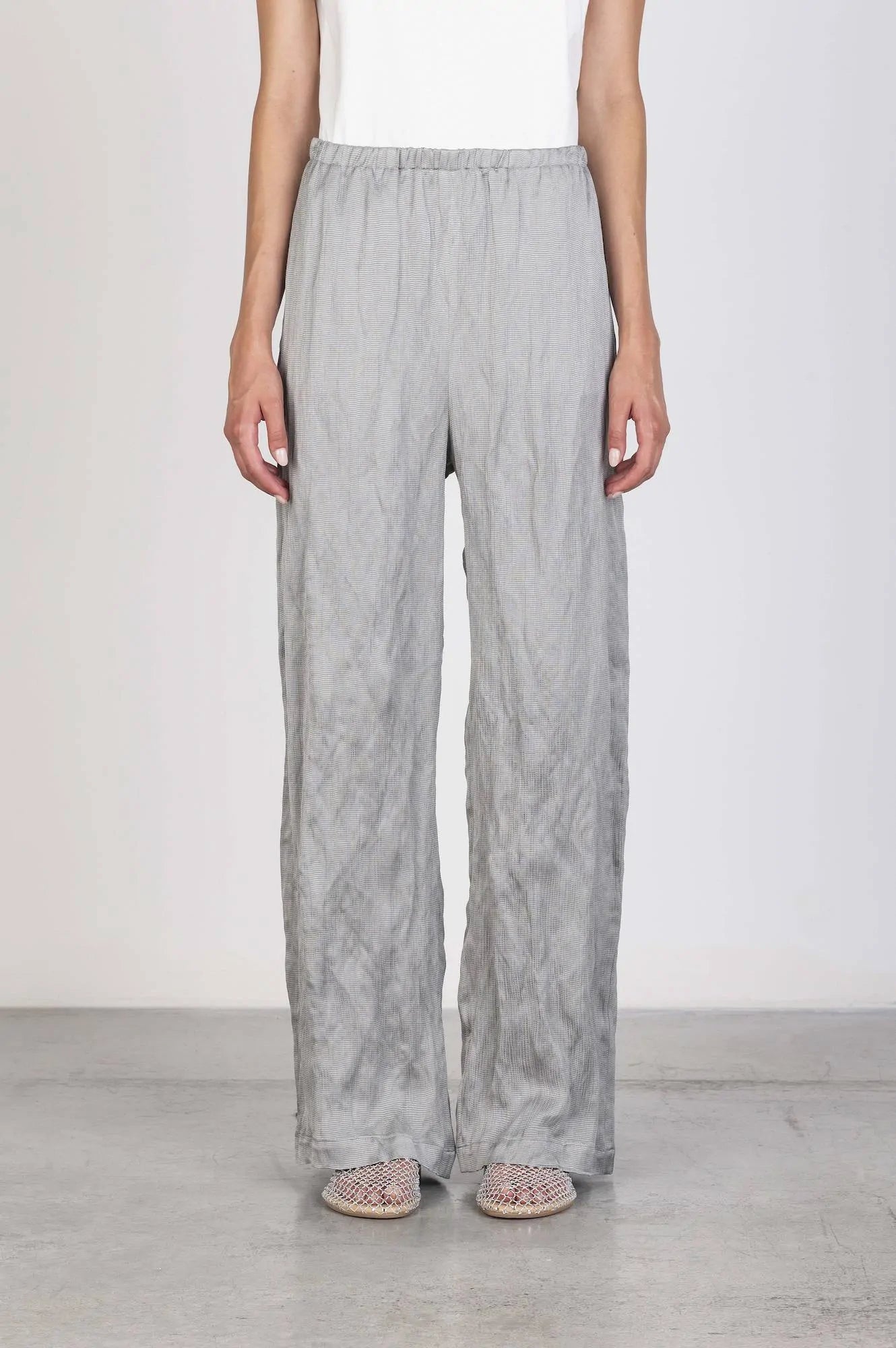PANTALONE IN VISCOSA TEXTURE