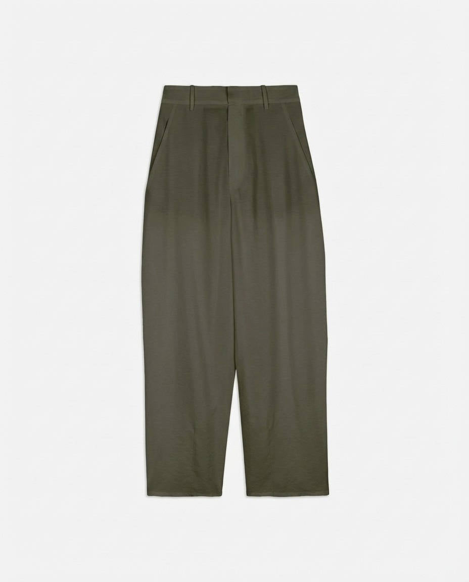 PANTALONI TELA DI SETA BARREL