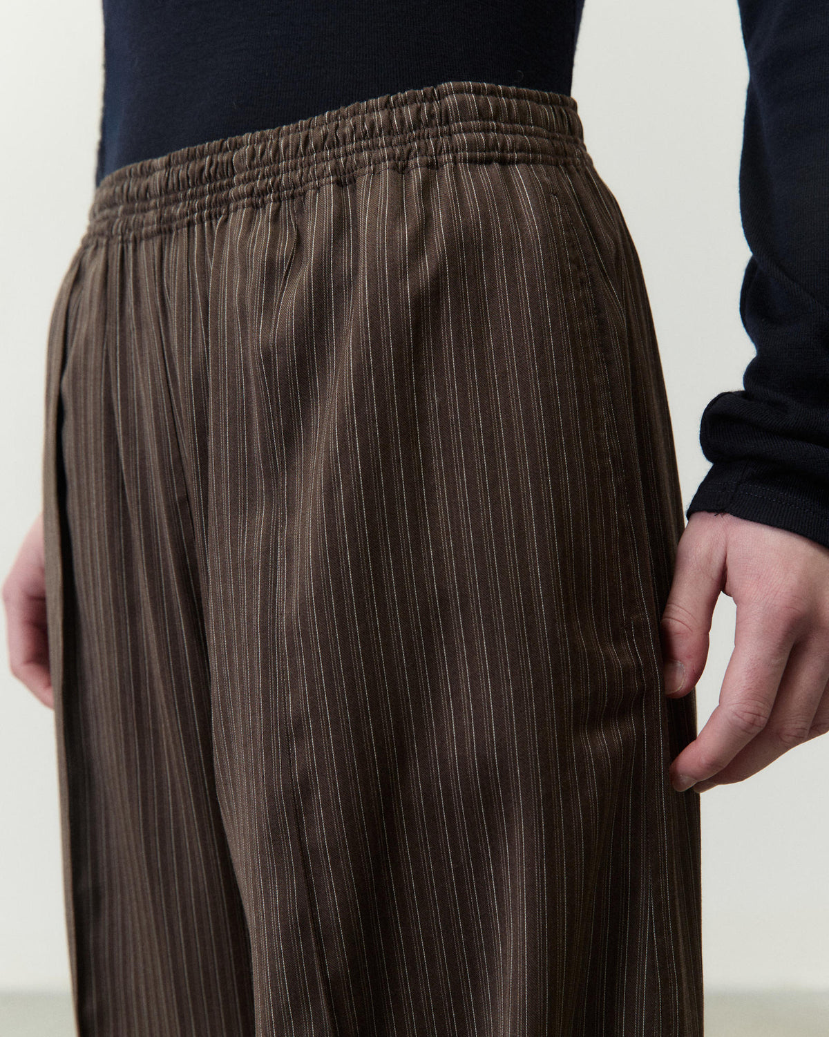 PANTALONE BALOON RIGHE