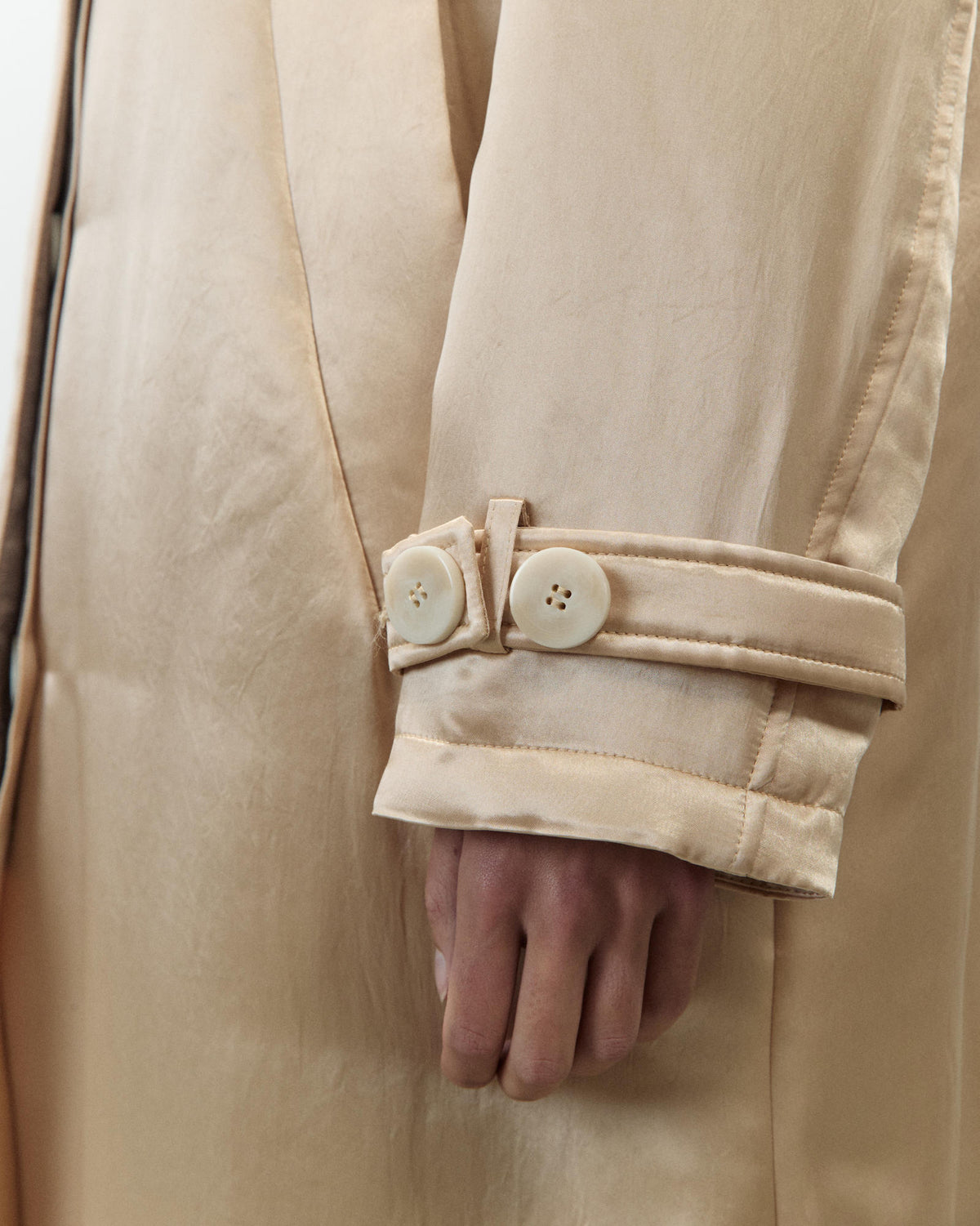 CAPPOTTO LUNGO SATIN