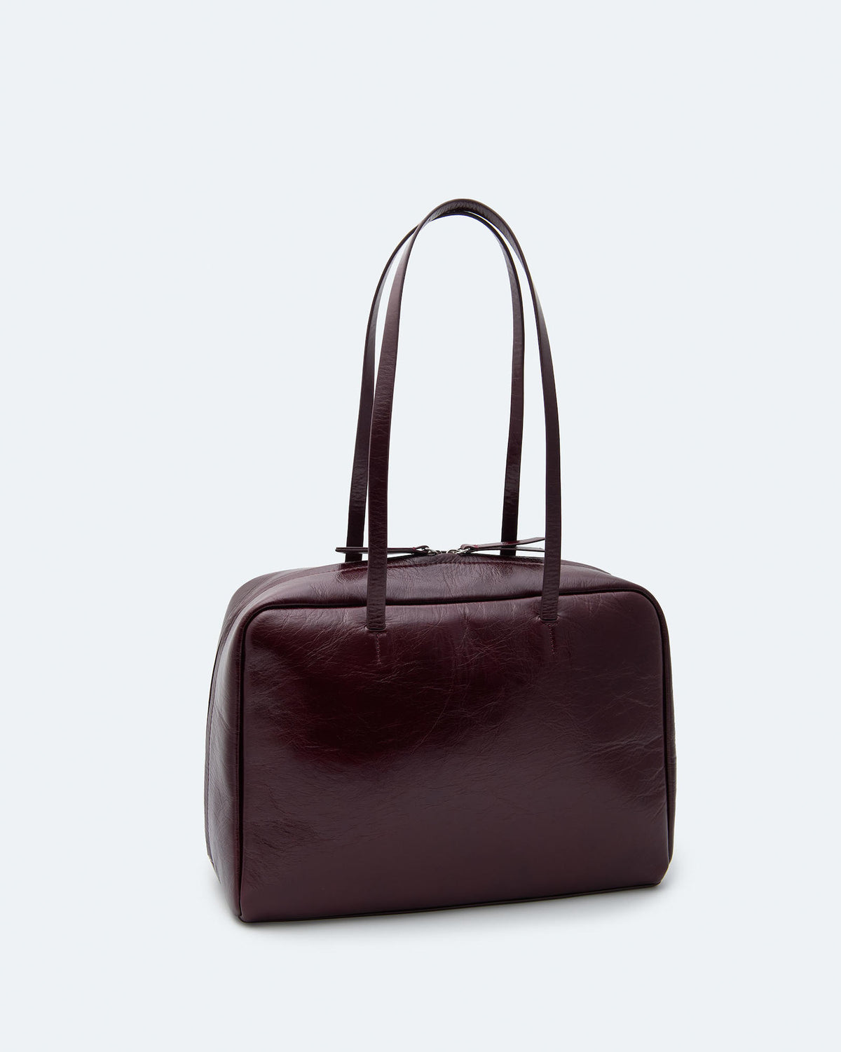 BOWLING BAG IN PELLE