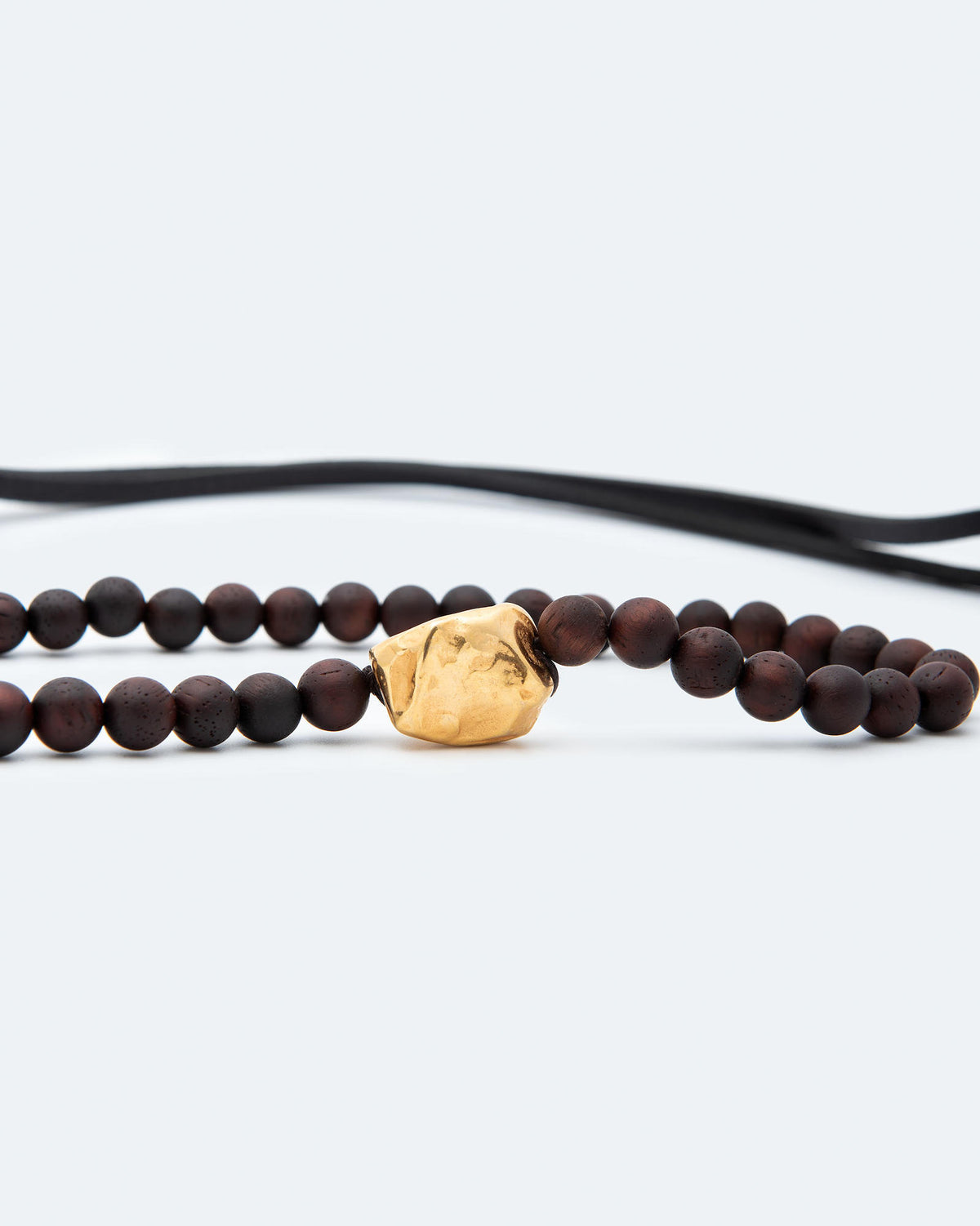 CINTURA GIOIELLO CON BOULES IN LEGNO