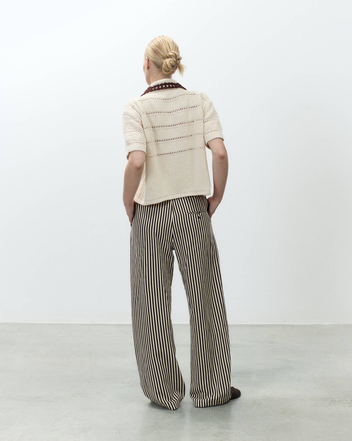PANTALONE LUNGO A RIGHE