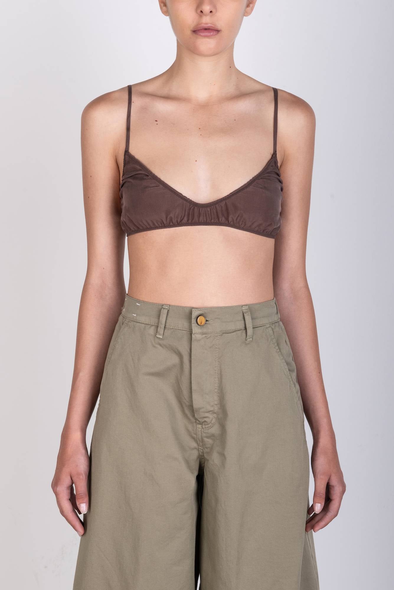 TOP LINGERIE SETA