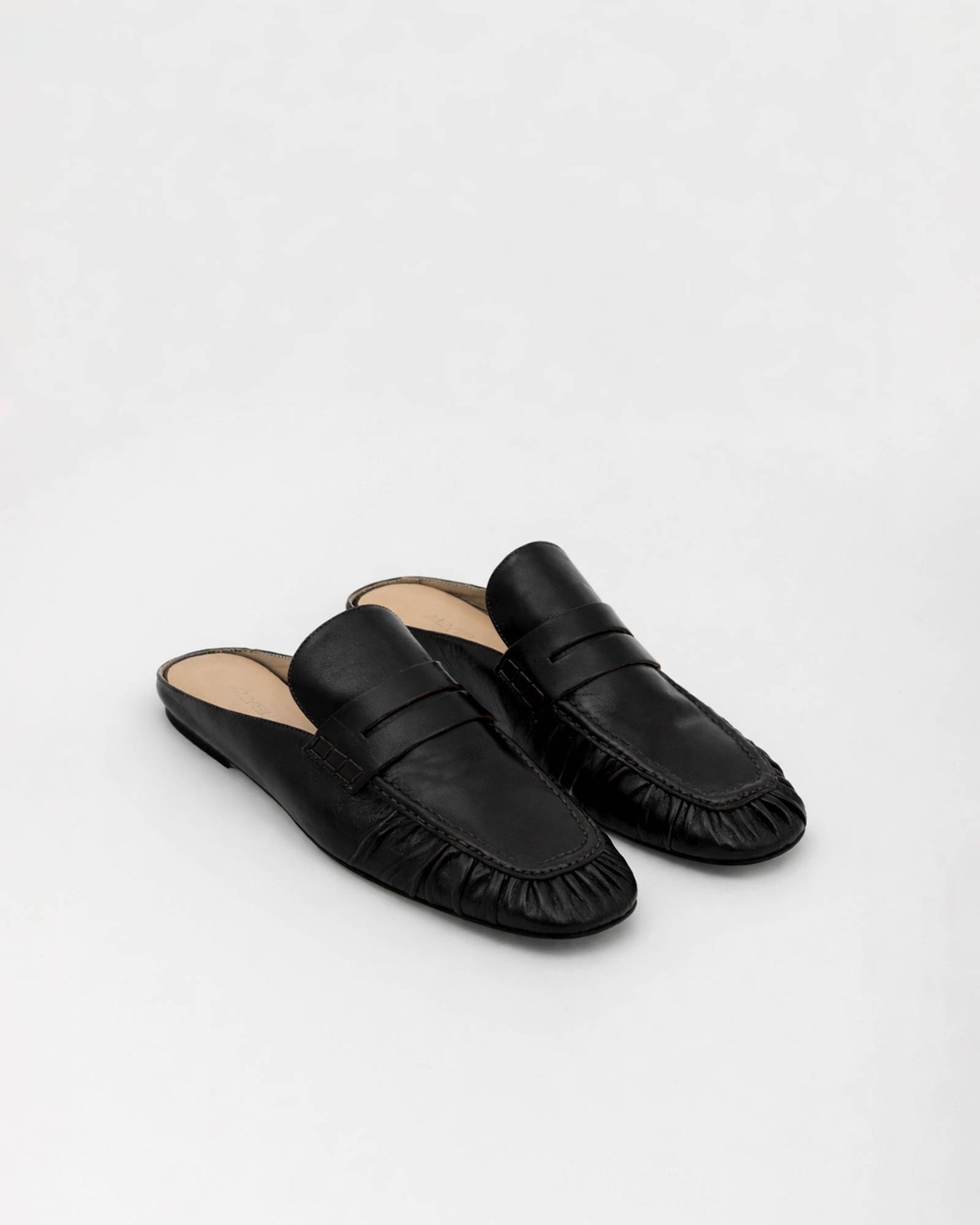 MOCASSINO MULE IN PELLE