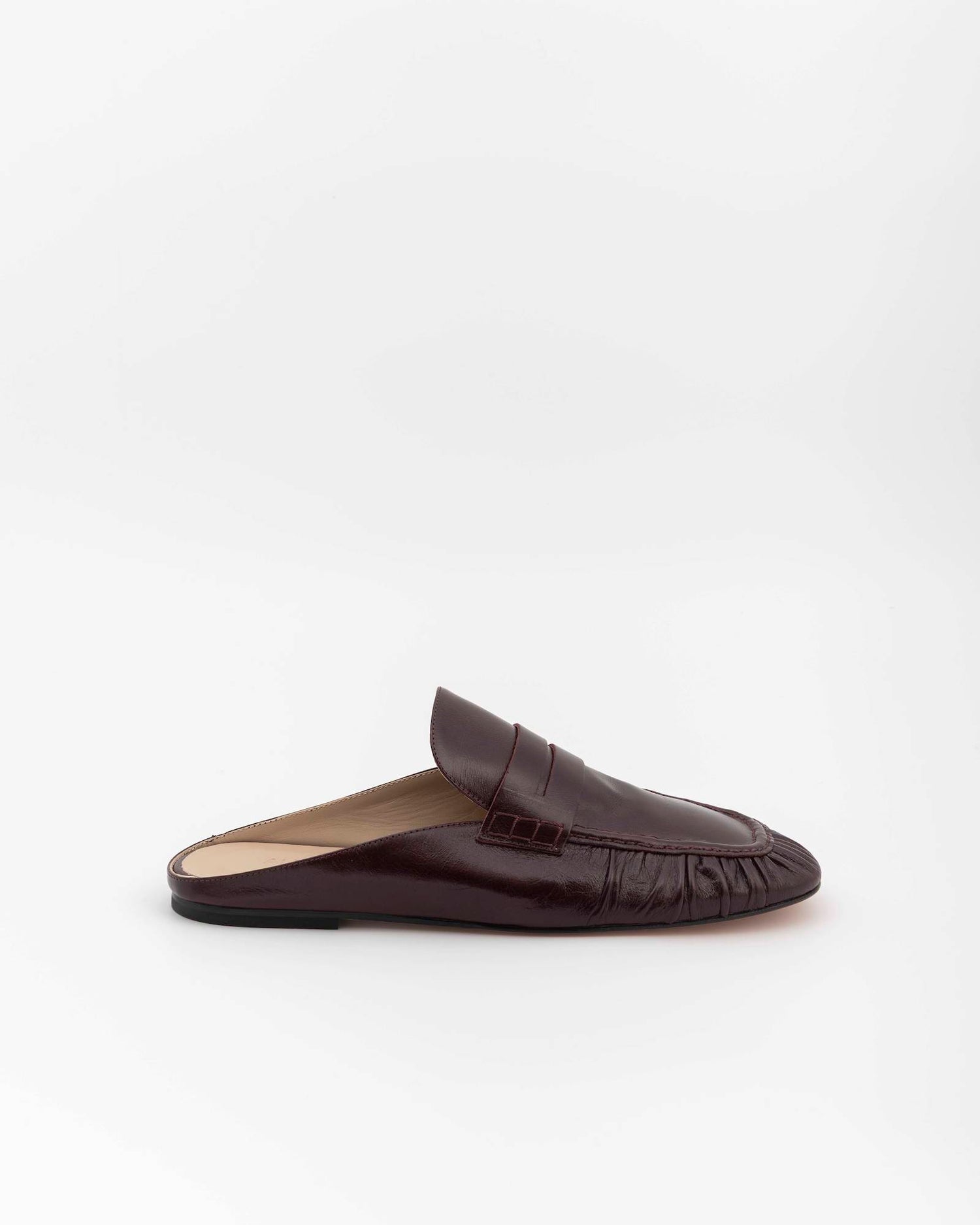 MOCASSINO MULE IN PELLE