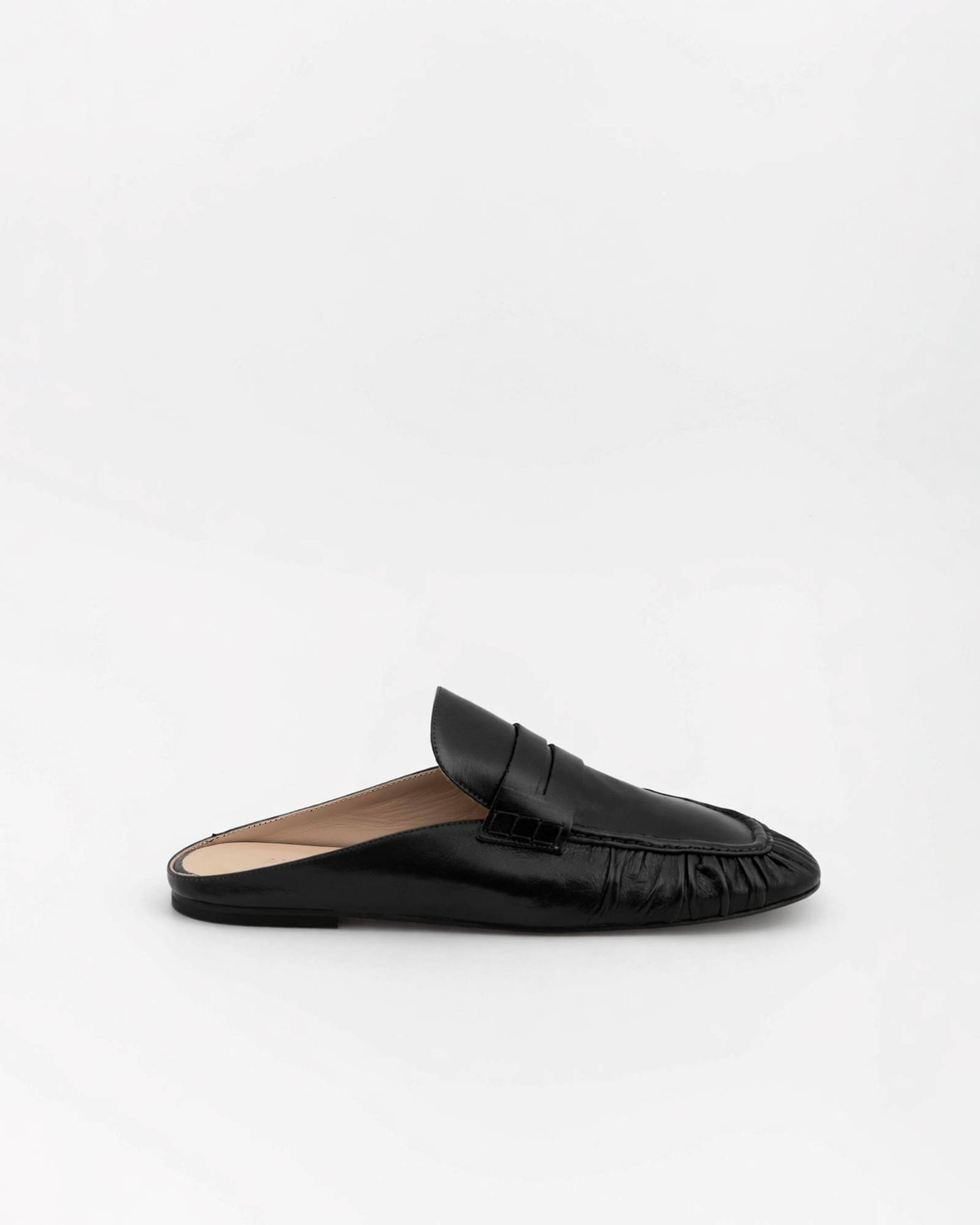 MOCASSINO MULE IN PELLE