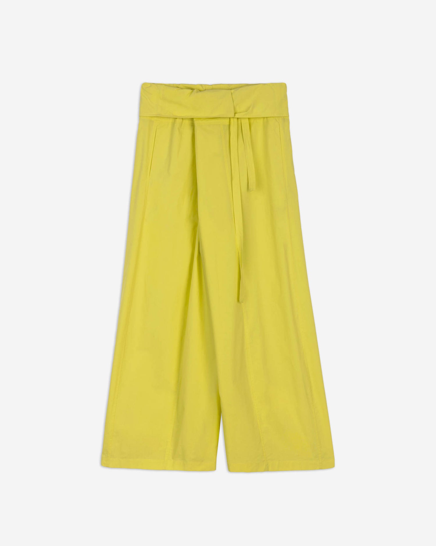 PANTALONE CON FUSCIACCA IN POPELINE