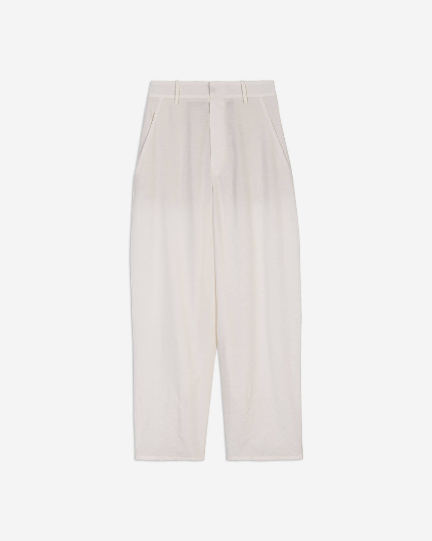 PANTALONI TELA DI SETA BARREL