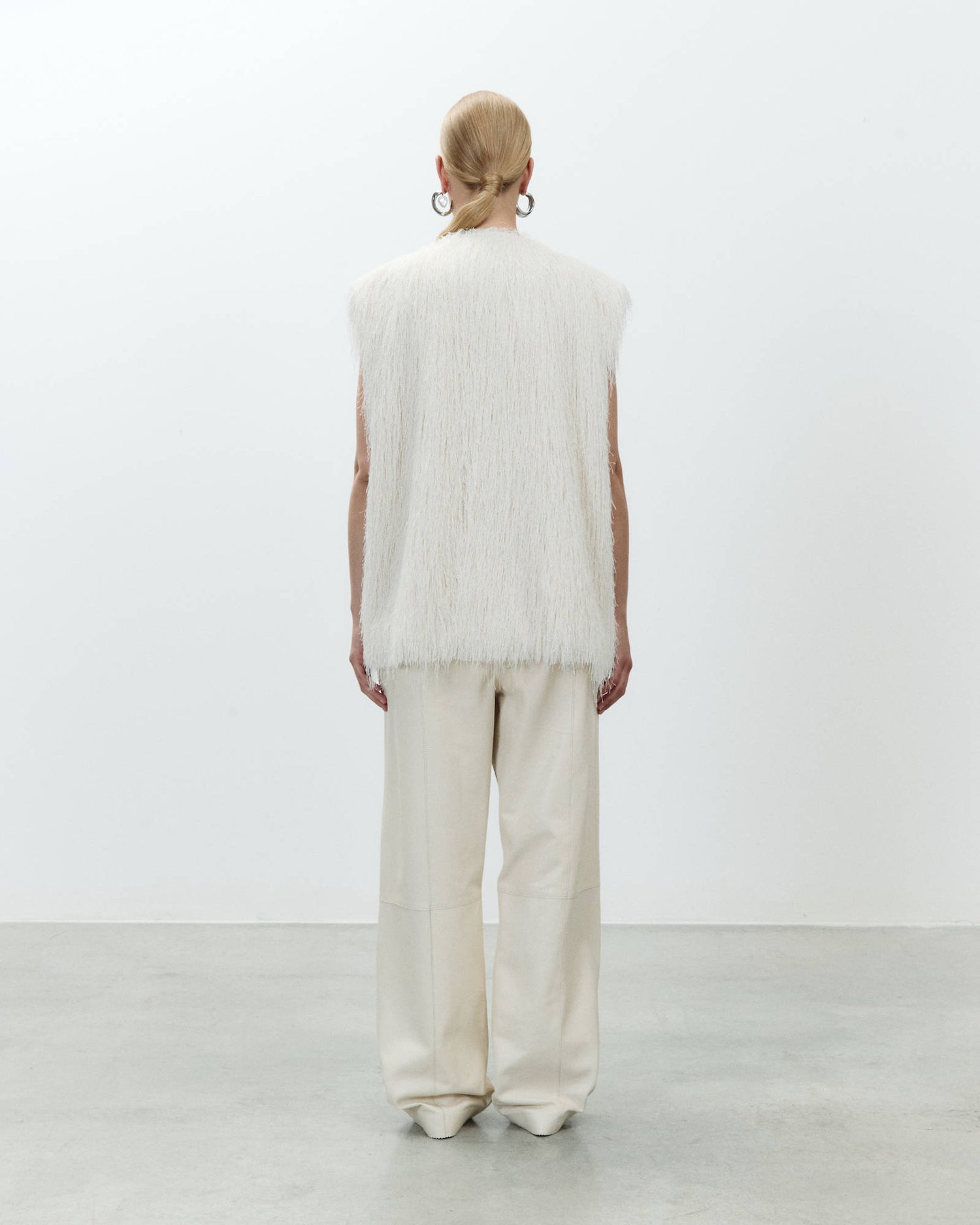 GILET CON FRANGE