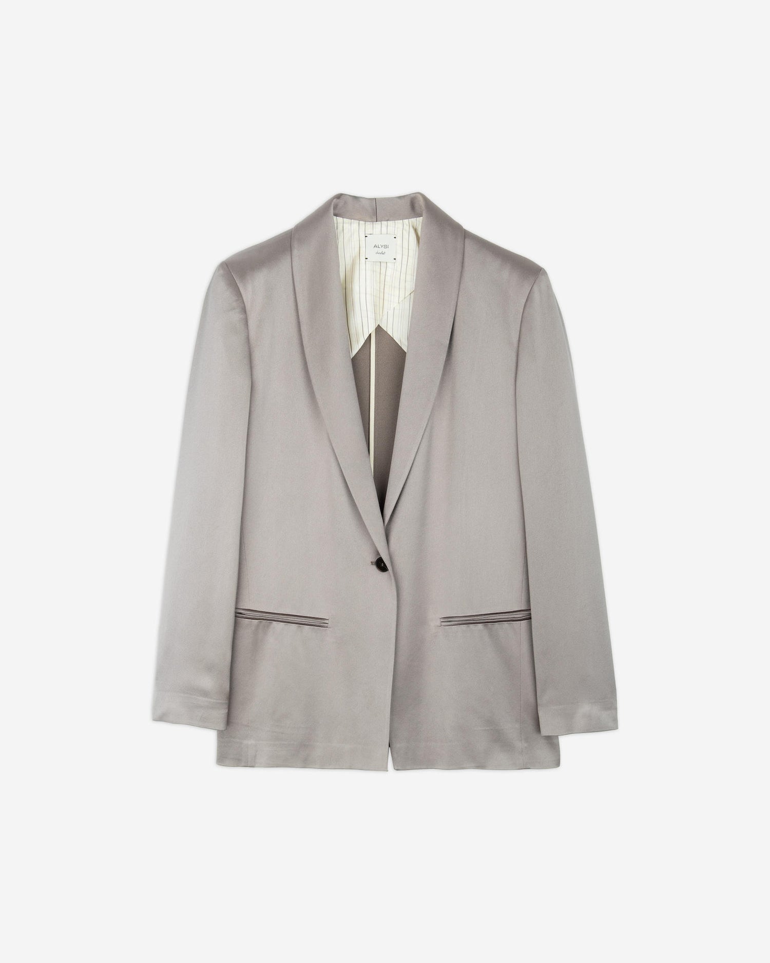 BLAZER IN SATIN