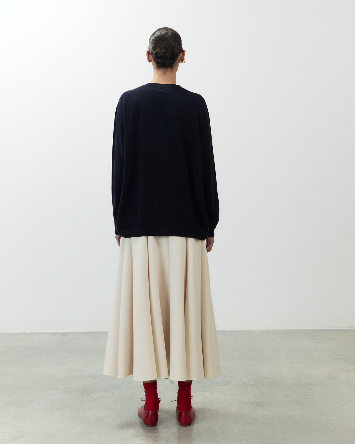 MAGLIA SCOLLO A V CACHEMIRE