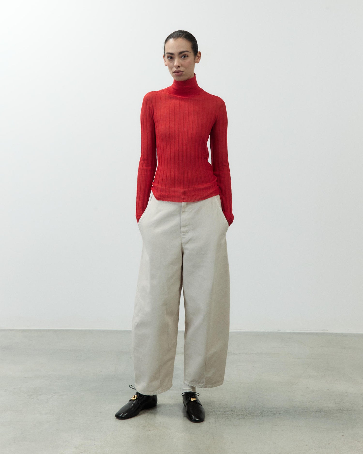 MAGLIA LIGHT WOOL COLLO ALTO