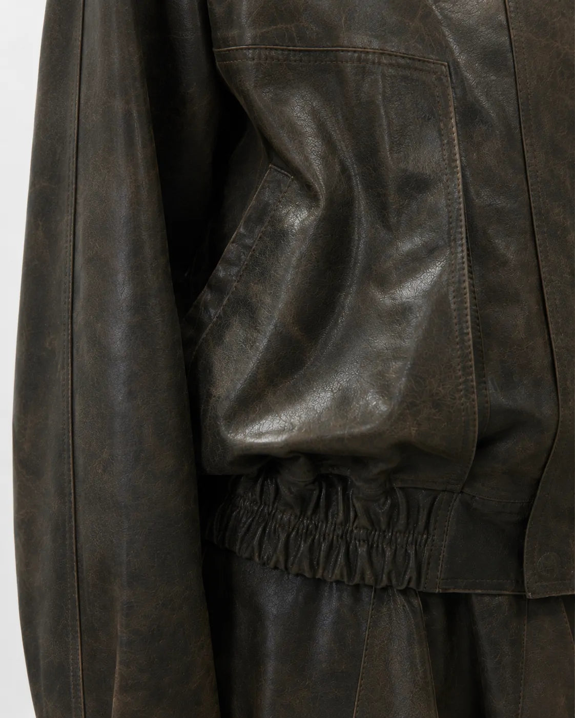 BOMBER IN PELLE