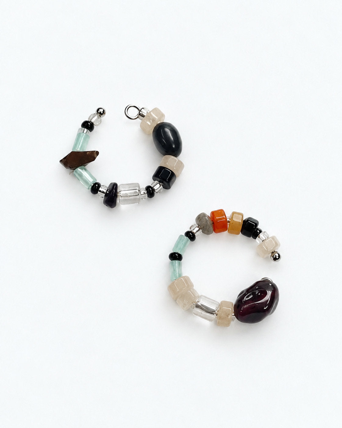 earcuff con pietre naturali