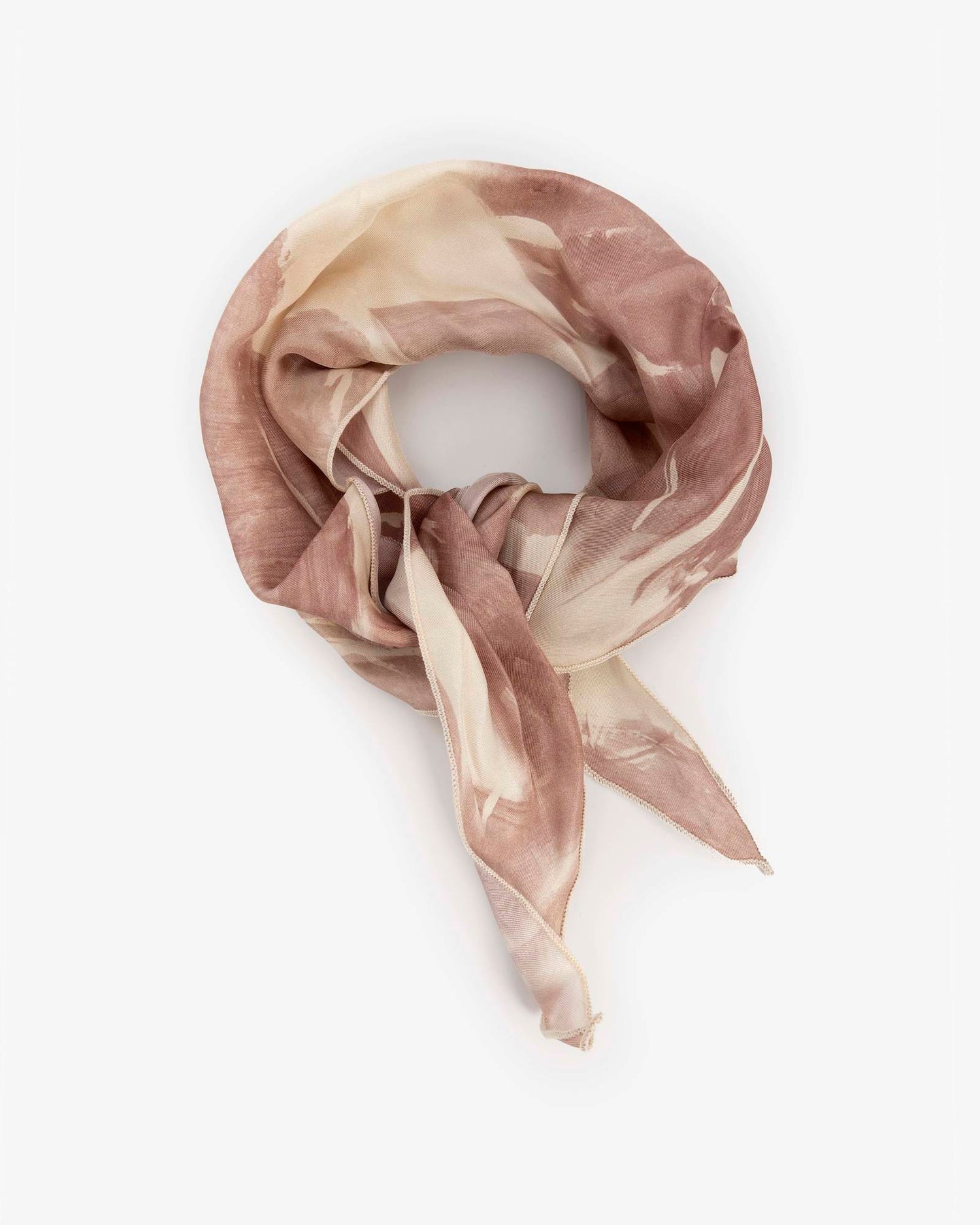 MINI FOULARD IN SETA STAMPATA