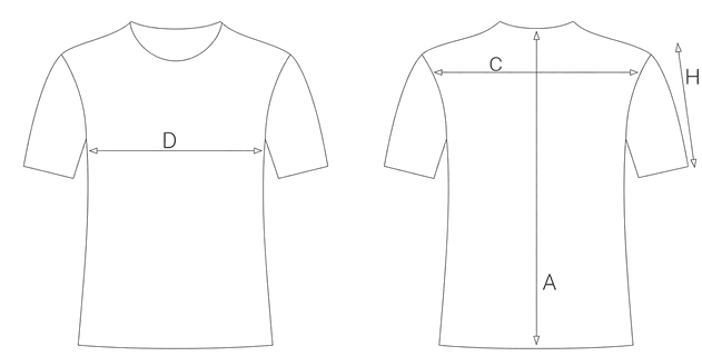 Guida misure CAMICIA DAINETTO STROPICCIO