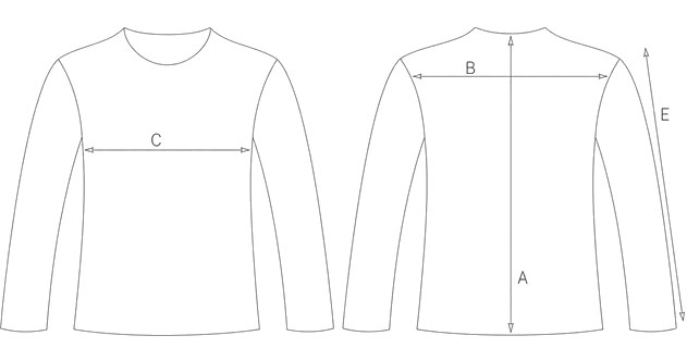Guida misure CAMICIA CORTA CRINKLE