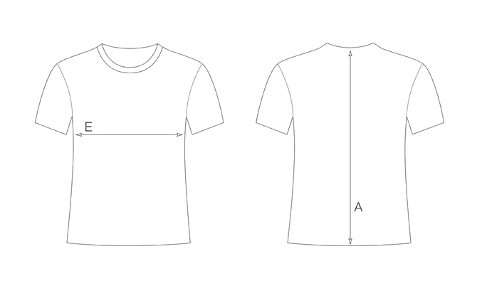 Guida misure BLUSA IN TWILL OVERSIZE