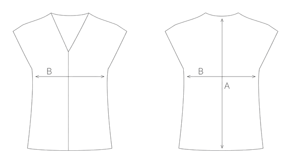 Guida misure BLUSA TWILL ENZIMATO REGULAR