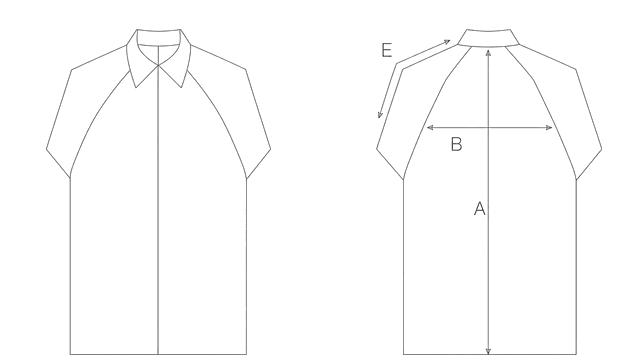 Guida misure BOMBER SMANICATO ORGANZA