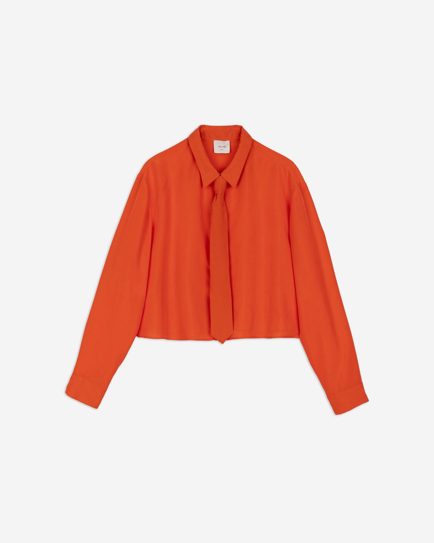 CAMICIA CON CRAVATTA IN SETA