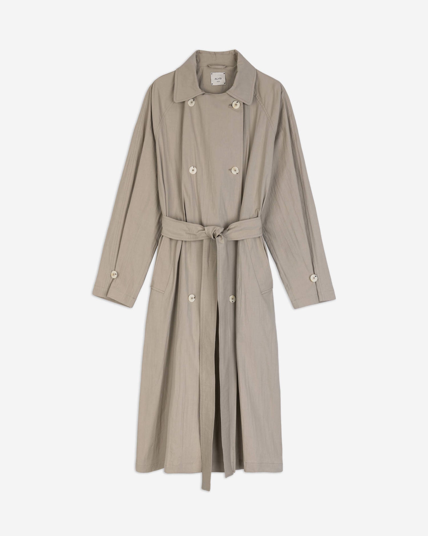 TRENCH LUNGO CRINKLE