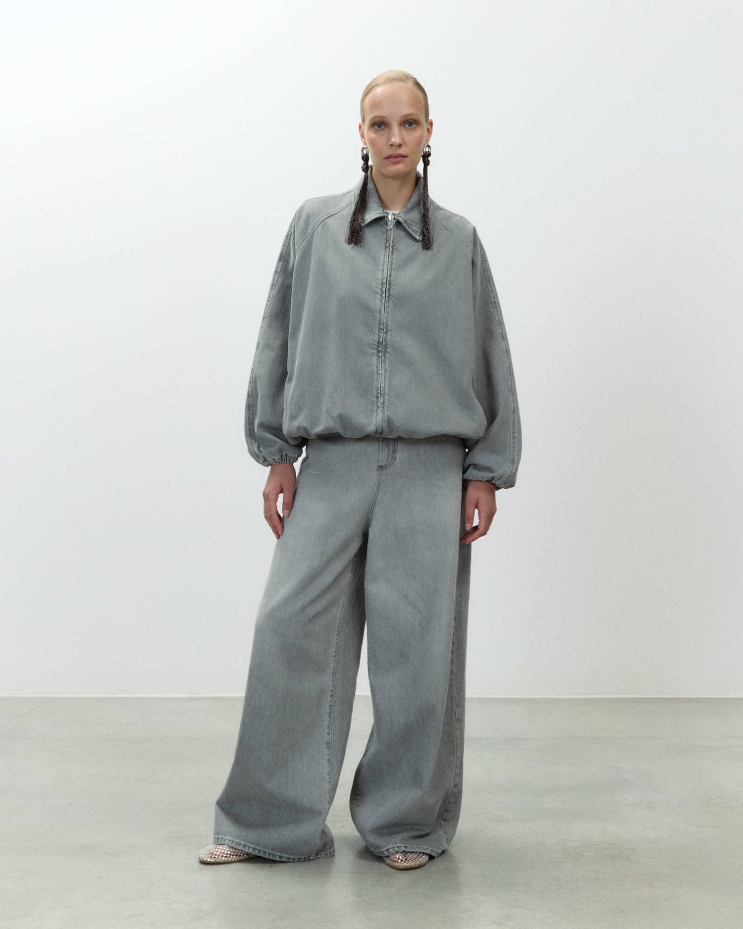 BOMBER IN DENIM