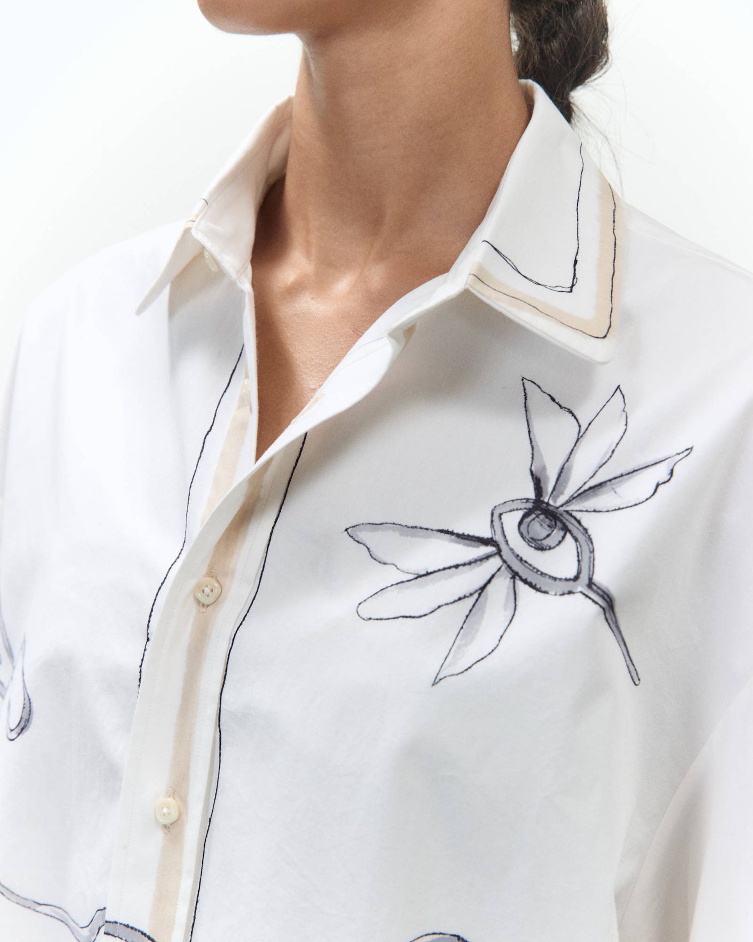 CAMICIA HAND PAINTED