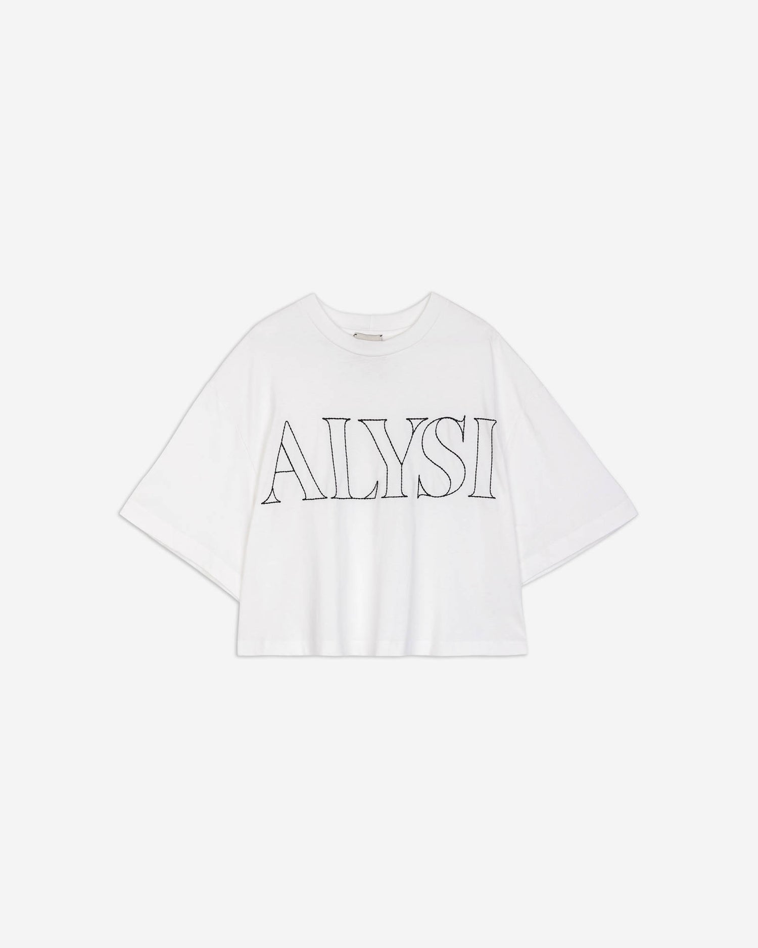 T-SHIRT BOXY RICAMO