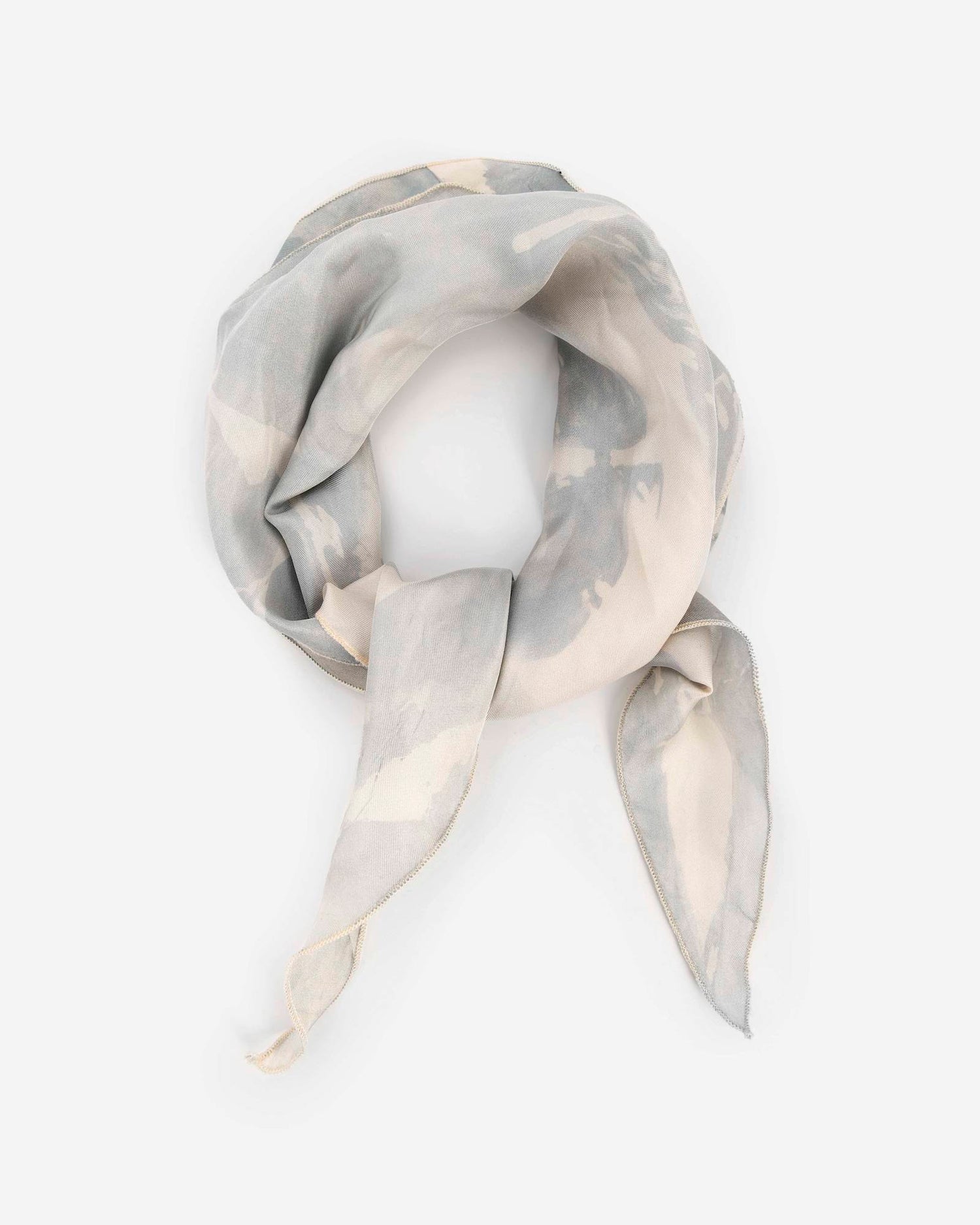 MINI FOULARD IN SETA STAMPATA